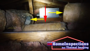 Attic home inspection