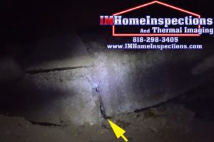 Flipper foundation found cracked