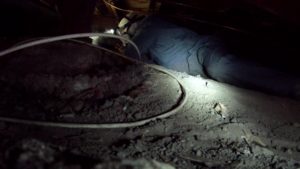 Crawl space inspection 