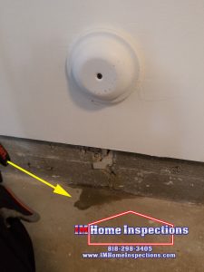 Pipe leak 