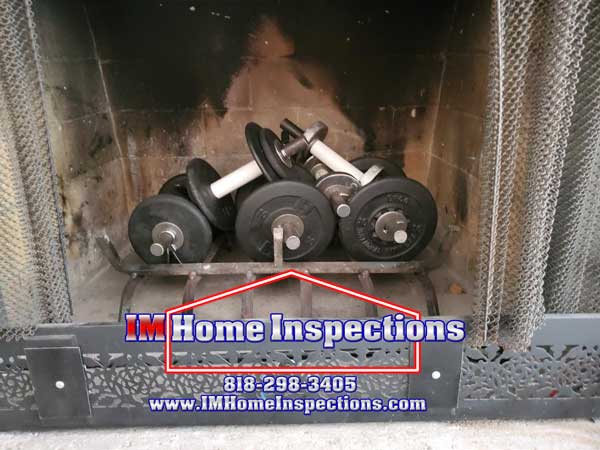 Fireplace weights 
